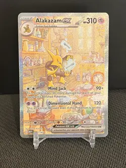Alakazam ex 201/165 SIR - Pokemon Scarlet & Violet: 151 NM/M ENGLISH - Image 1
