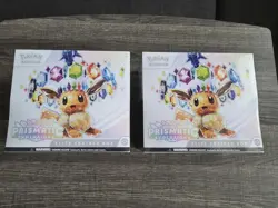 NEW Pokemon Prismatic Evolutions ETB Elite Trainer Box set of 2 SEALED - Image 1