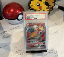 Pokemon TCG Entei GX Full Art Holo Ultra Rare Card 71/73 Shining Legends PSA 10 - Image 1