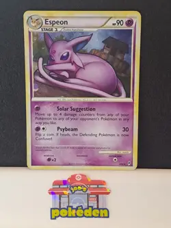 Pokemon TCG Espeon Call Of Legends 4/95 Holo Rare LP 2011 - Image 1