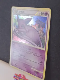 Pokemon TCG Espeon Call Of Legends 4/95 Holo Rare LP 2011 - Image 2
