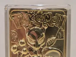#150 MEWTWO POKEMON Special Edition 23 karat Gold Plated Trading Card (B109) - Image 2