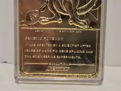 #150 MEWTWO POKEMON Special Edition 23 karat Gold Plated Trading Card (B109) - Image 5
