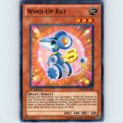 Yugioh Wind-Up Rat ORCS-EN023 1st Edition Super Rare Holo - NM - Image 1