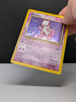 Mewtwo 10/102 | Base Set Unlimited | Holo Rare | Pokemon Card - Image 3