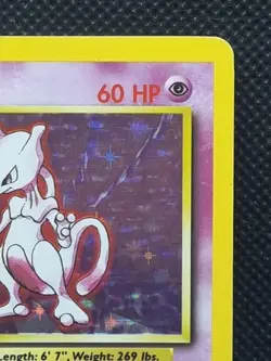 Pokemon Card Mewtwo 10/102 - Base Set Holo Rare WOTC - Light Play - Free Post - Image 4