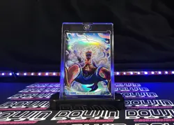 Doujin Dojo 1 of 1 Monkey D Luffy One Piece Trading Card Holo Custom - Image 1