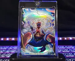 Doujin Dojo 1 of 1 Monkey D Luffy One Piece Trading Card Holo Custom - Image 2