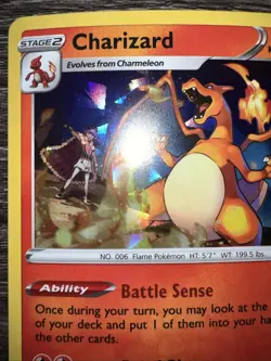 Charizard 025/185 Cracked Ice Holo Deck Exclusive Pokemon Vivid Voltage NM - Image 3