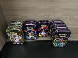 EMPTY Pokemon TCG Mega Heroes/ prismatic evolution Mini Tins- EMPTY-TINS ONLY - Image 3
