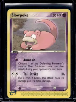 2004 Pokemon EX Team Magma vs Aqua Slowpoke #45/95 - Image 1