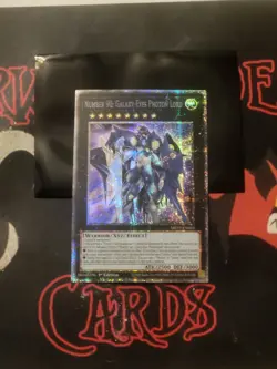 Yu-Gi-Oh TCG MP25-EN033 "Number 90: Galaxy-Eyes Photon Lord" 1st Starlight NM - Image 1