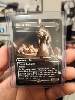 Ocelot Pride Borderless Modern Horizons 3 Regular MTG Magic The Gathering - Image 1