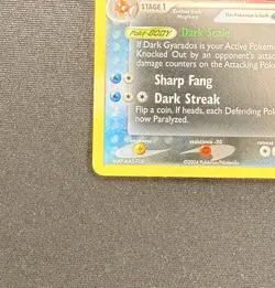 Pokemon TCG - Dark Gyarados 36/109 - EX Team Rocket Returns-Reverse Holo MINT - Image 4
