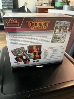 Pokemon TCG Scarlet & Violet Obsidian Flames Elite Trainer Box Factory Sealed - Image 5