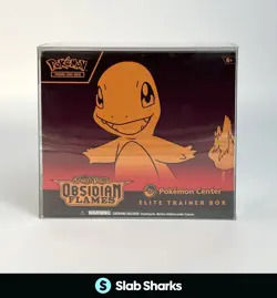 POKEMON CENTER TCG SCARLET & VIOLET OBSIDIAN FLAMES SEALED ELITE TRAINER BOX - Image 1