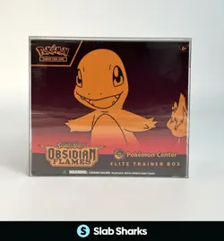 POKEMON CENTER TCG SCARLET & VIOLET OBSIDIAN FLAMES SEALED ELITE TRAINER BOX - Image 1