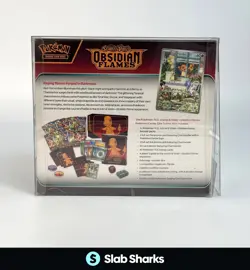 POKEMON CENTER TCG SCARLET & VIOLET OBSIDIAN FLAMES SEALED ELITE TRAINER BOX - Image 2