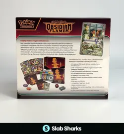 POKEMON CENTER TCG SCARLET & VIOLET OBSIDIAN FLAMES SEALED ELITE TRAINER BOX - Image 2