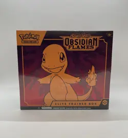 Pokemon TCG Scarlet & Violet Obsidian Flames Factory Sealed Elite Trainer Box - Image 1
