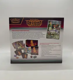 Pokemon TCG Scarlet & Violet Obsidian Flames Factory Sealed Elite Trainer Box - Image 3
