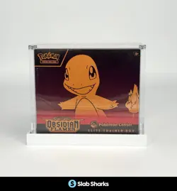 POKEMON CENTER TCG SCARLET & VIOLET OBSIDIAN FLAMES SEALED ELITE TRAINER BOX - Image 1