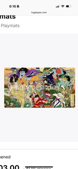 One Piece 1st Anniversary Set English Version No Cards, Inc Playmat & Sleeves - Image 3