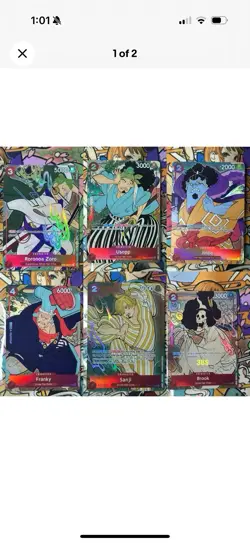 One Piece 1st Anniversary Set English Version No Cards, Inc Playmat & Sleeves - Image 5