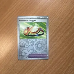 Pokemon TCG Protective Goggles Scarlet & Violet-151 164/165 Reverse Holo NM - Image 1