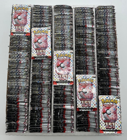 Lot of (500) Pokemon TCG Scarlet & Violet 151 Booster Packs SEALED - Image 1