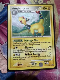 Ampharos - 1/127 - Pokemon Platinum Holo Card MP - Image 1