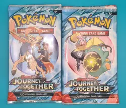 Pokemon Scarlet & Violet Journey Together: Booster Pack (10 Cards) New & Sealed - Image 1