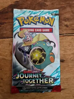 Pokemon Scarlet & Violet Journey Together: Booster Pack (10 Cards) New & Sealed - Image 3