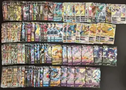 200 Lot Pokemon TCG Chinese Card RR RRR VMAX sylveon Gengar Mewtoo #53 FI38 - Image 1