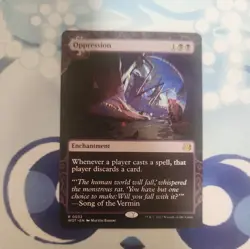 MTG: Oppression (Wilds Of Eldraine: Enchanting Tales)(Rare) - Image 1