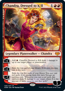 Magic MTG - Chandra, Dressed to Kill - MINT/NMINT - EN - Image 1