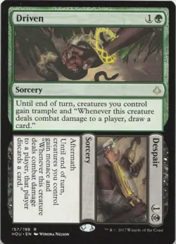 Driven // Despair R Hour of Devastation 157 - LP MTG - Image 1