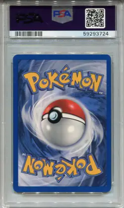 Pokemon 3 Movie Promo Reverse Holo #34 Entei PSA 9 - Image 2