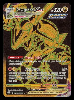Pokemon Rayquaza VMAX - Secret Rare - TG29/TG30 - Silver Tempest Trainer Gallery - Image 1