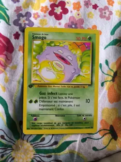 Carte Pokemon Smogo 51/102 Set de Base Edition 1 🇫🇷 - Image 1