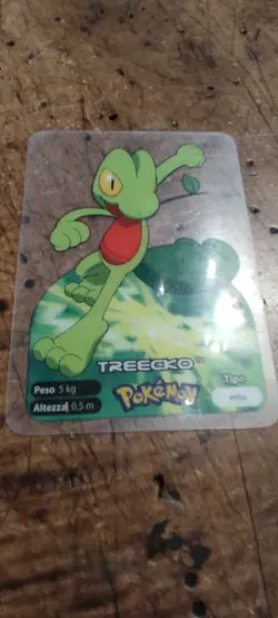 Treecko 252 Pokemon Lamincards Edibas - ITA - GOOD - Image 1