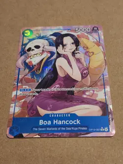 Boa Hancock OP13-051 Alternate Art English NM alt Carrying on his Will - Image 1