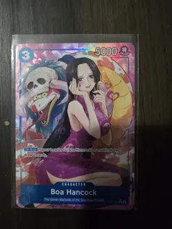 One Piece CCG Boa Hancock Alternate Art OP13-051 English Carrying On His Will NM - Image 1