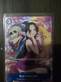 One Piece CCG Boa Hancock Alternate Art OP13-051 English Carrying On His Will NM - Image 3