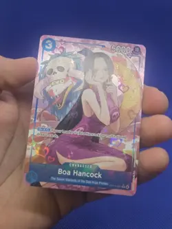 One Piece Carrying On His Will Boa Hancock OP13-051 Alternate Alt Art NM - Image 2