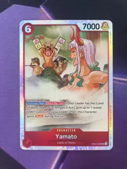 One Piece TCG: Extra Booster 2 - Anime 25th Collection Yamato EB02-006 SR - M/NM - Image 1