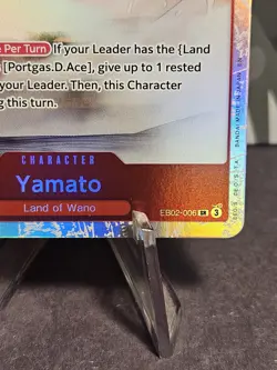 One Piece, Yamato EB02-006 Extra Booster: Anime 25th Collection Foil SR - Image 2