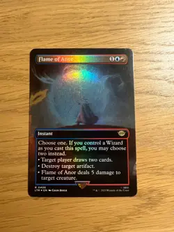 MTG Magic: The Gathering - Flame of Anor (LOTR Full Art Foil) - Image 1