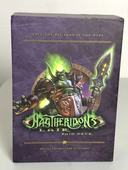 World of Warcraft TCG Magtheridon's Lair Raid Deck *No Treasure Pack* - Image 1