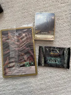 World of Warcraft WoW TCG Black Temple Raid Deck Missing 1 Deck - Image 5